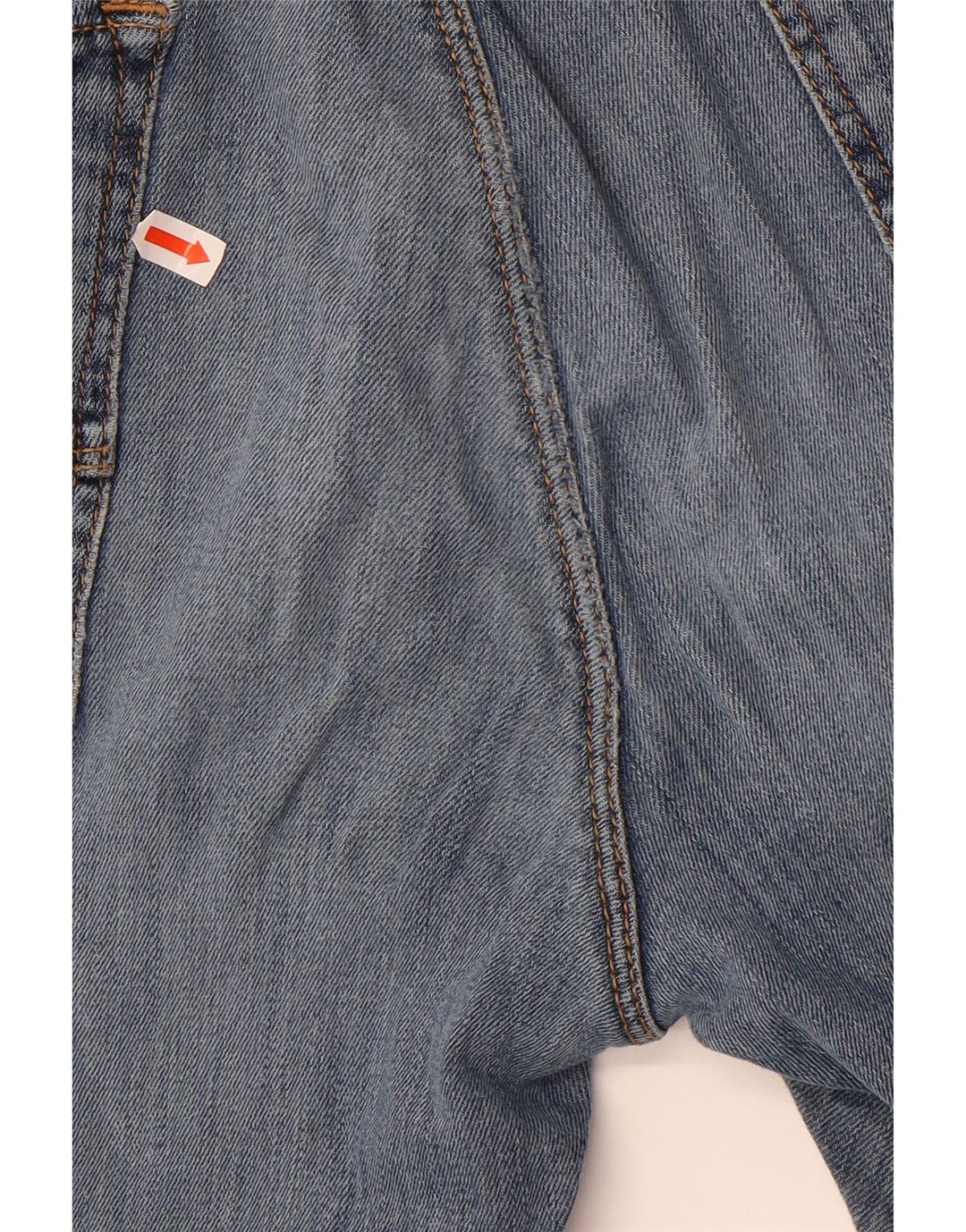 TRUSSARDI Mens Straight Jeans W36 L36 Blue