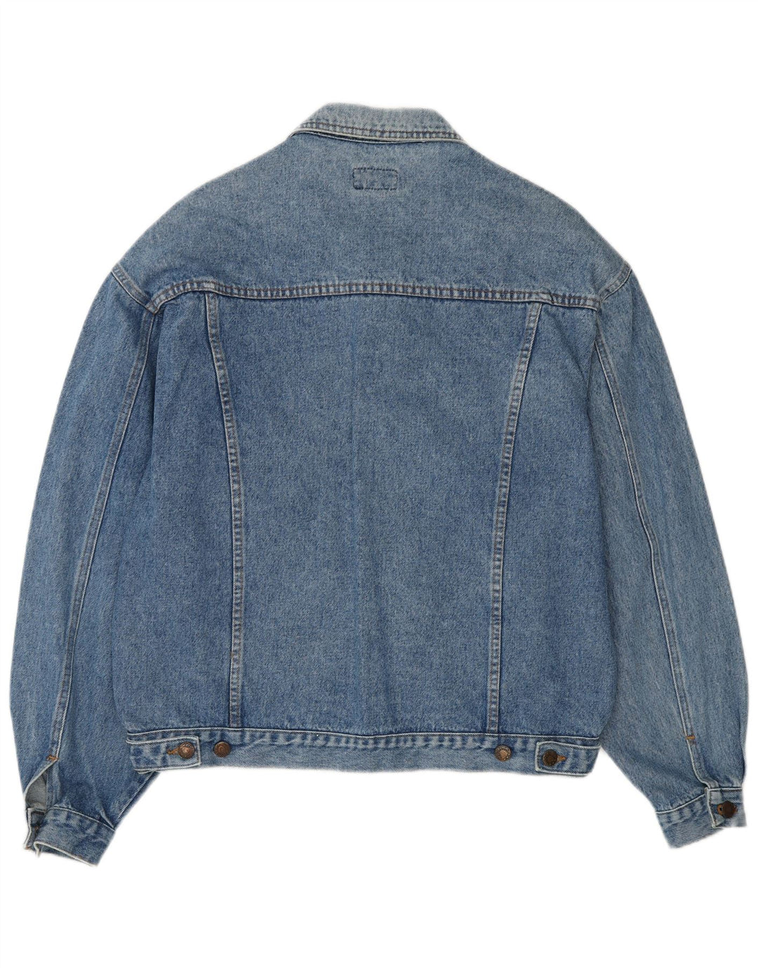 REPORTER Mens Denim Jacket UK 38 Medium Blue