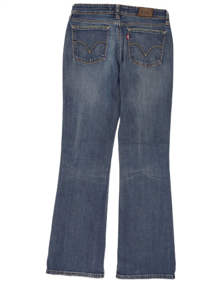 Levi's Womens 572 Bootcut Jeans W32 L32 Blue Cotton