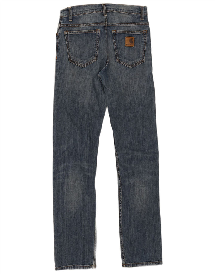 Carhartt Womens Straight Jeans W29 L34 Blue Cotton