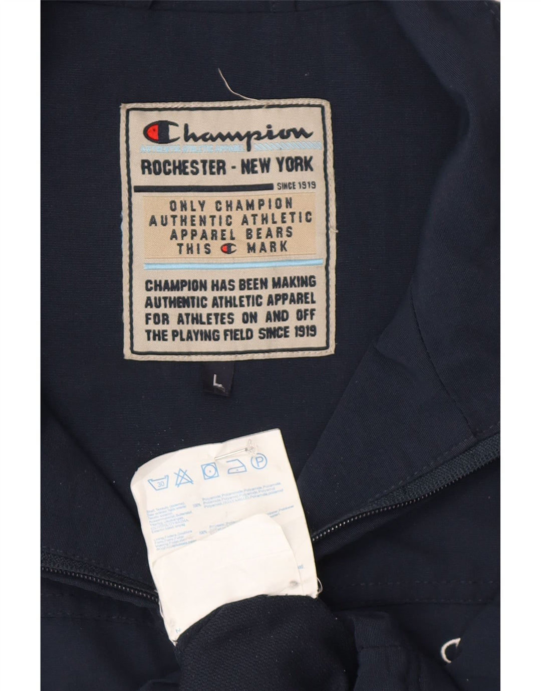 Champion Mens Gilet UK 40 Large Navy Blue Polyamide