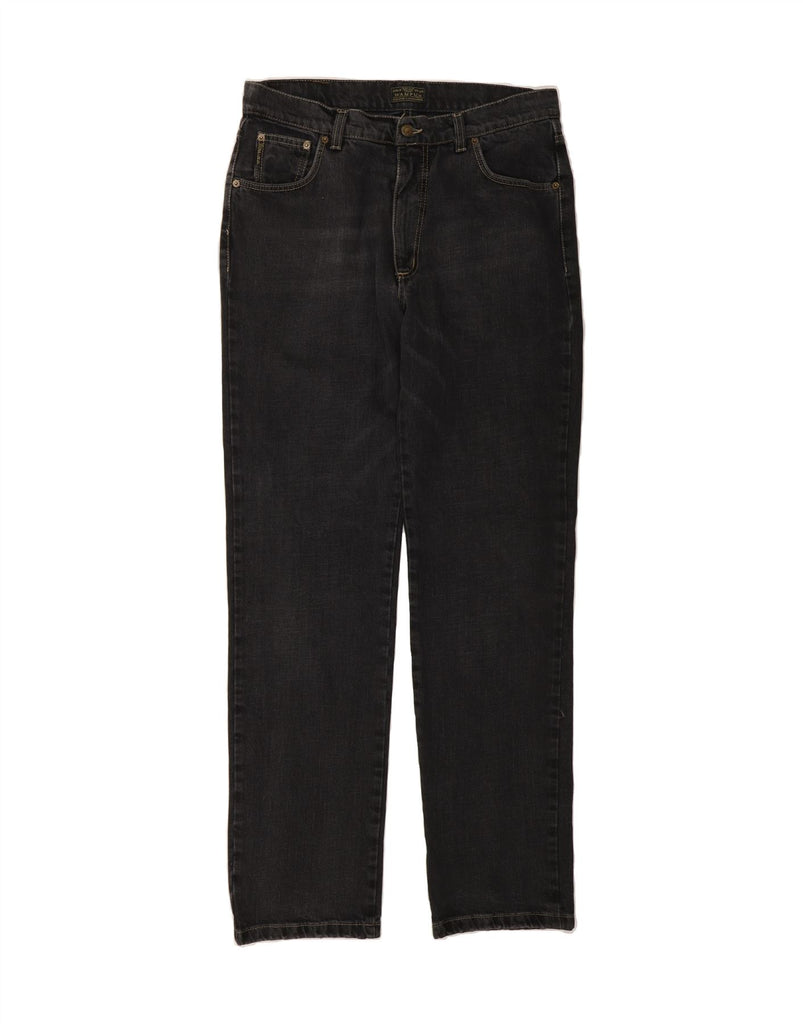 WAMPUM Mens Straight Jeans W36 L34 Black Cotton Vintage Wampum and Second-Hand Wampum from Messina Hembry 