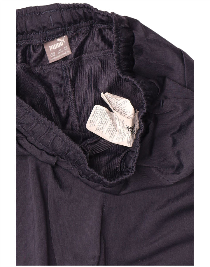 Puma Boys Tracksuit Trousers 13-14 Years  Navy Blue Polyester