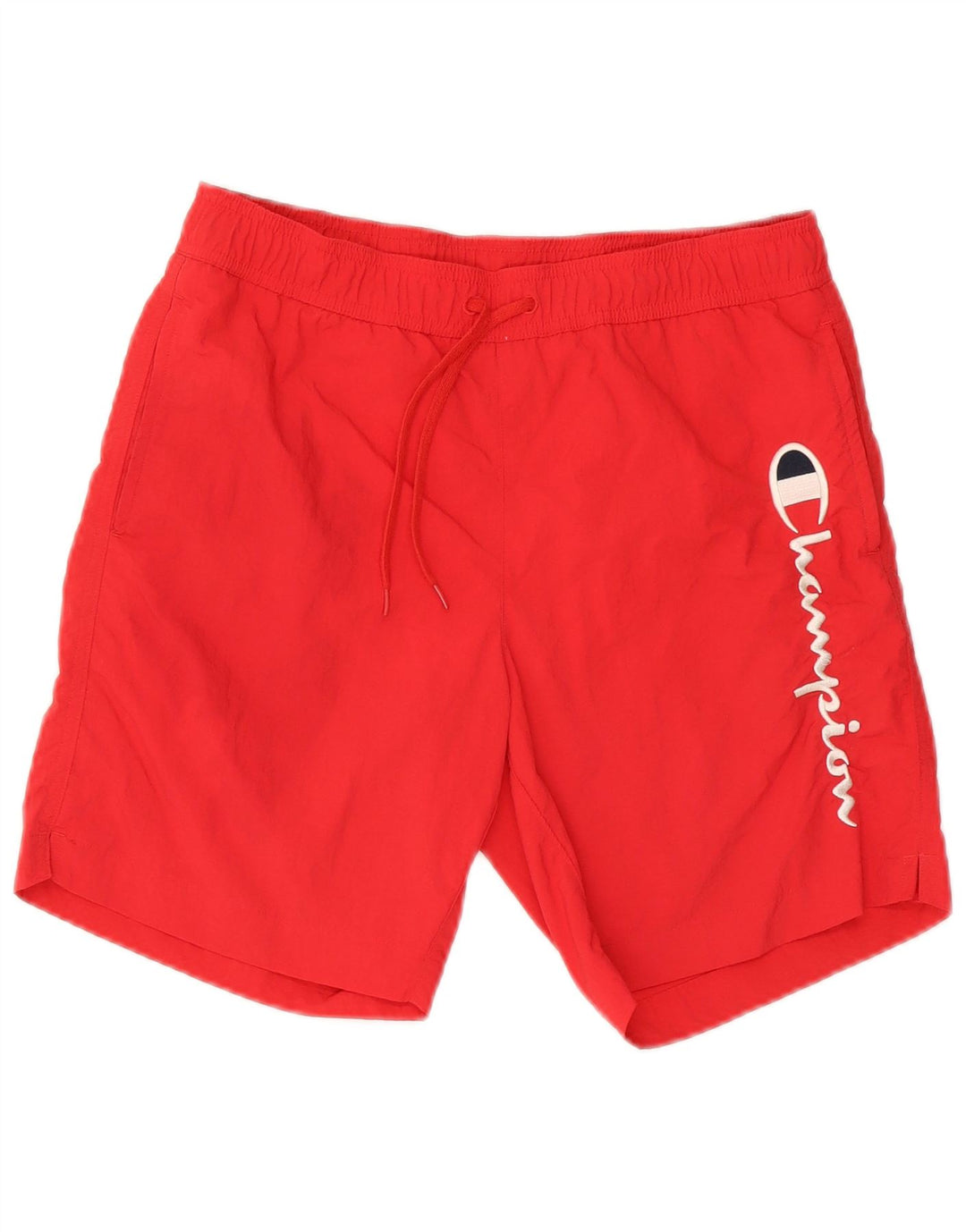 Champion Mens Graphic Swimming Shorts Small  Red Polyester