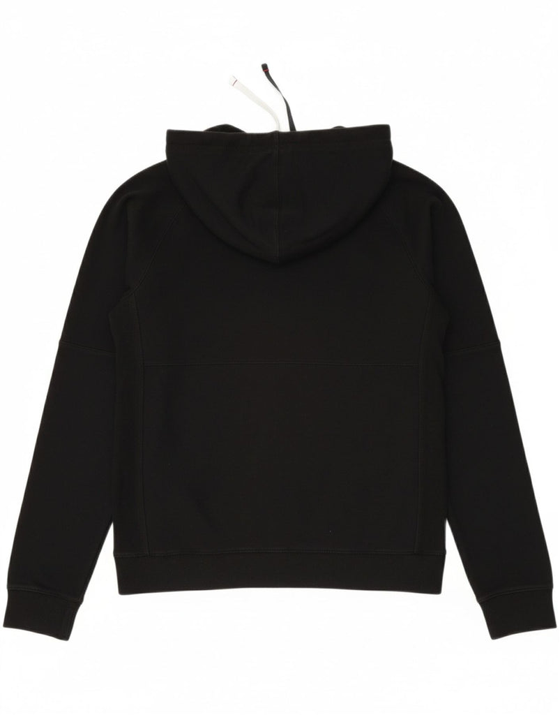 NIKE Mens Graphic Zip Hoodie Sweater Small Black Cotton Vintage Nike and Second-Hand Nike from Messina Hembry 