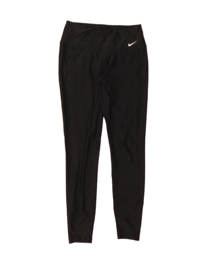 NIKE Womens Dri Fit Leggings UK 6 XS  Black Polyester Vintage Nike and Second-Hand Nike from Messina Hembry 
