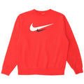 Nike Mens Graphic Sweatshirt Jumper Medium Red Cotton
