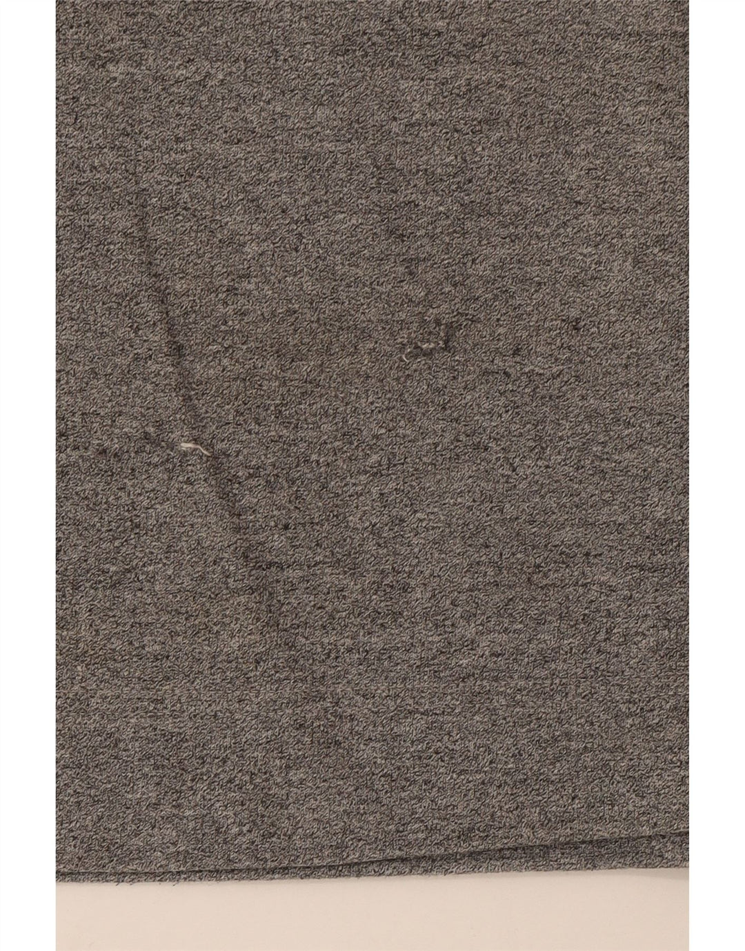 Reebok Womens Oversized Zip Neck Sweatshirt Jumper EU 36 Small Grey Cotton