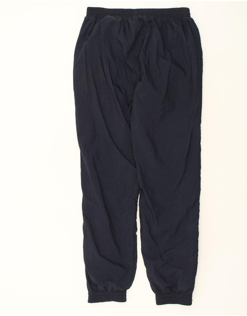 PUMA Mens Tracksuit Trousers Joggers Large Navy Blue Polyester | Vintage Puma | Thrift | Second-Hand Puma | Used Clothing | Messina Hembry 