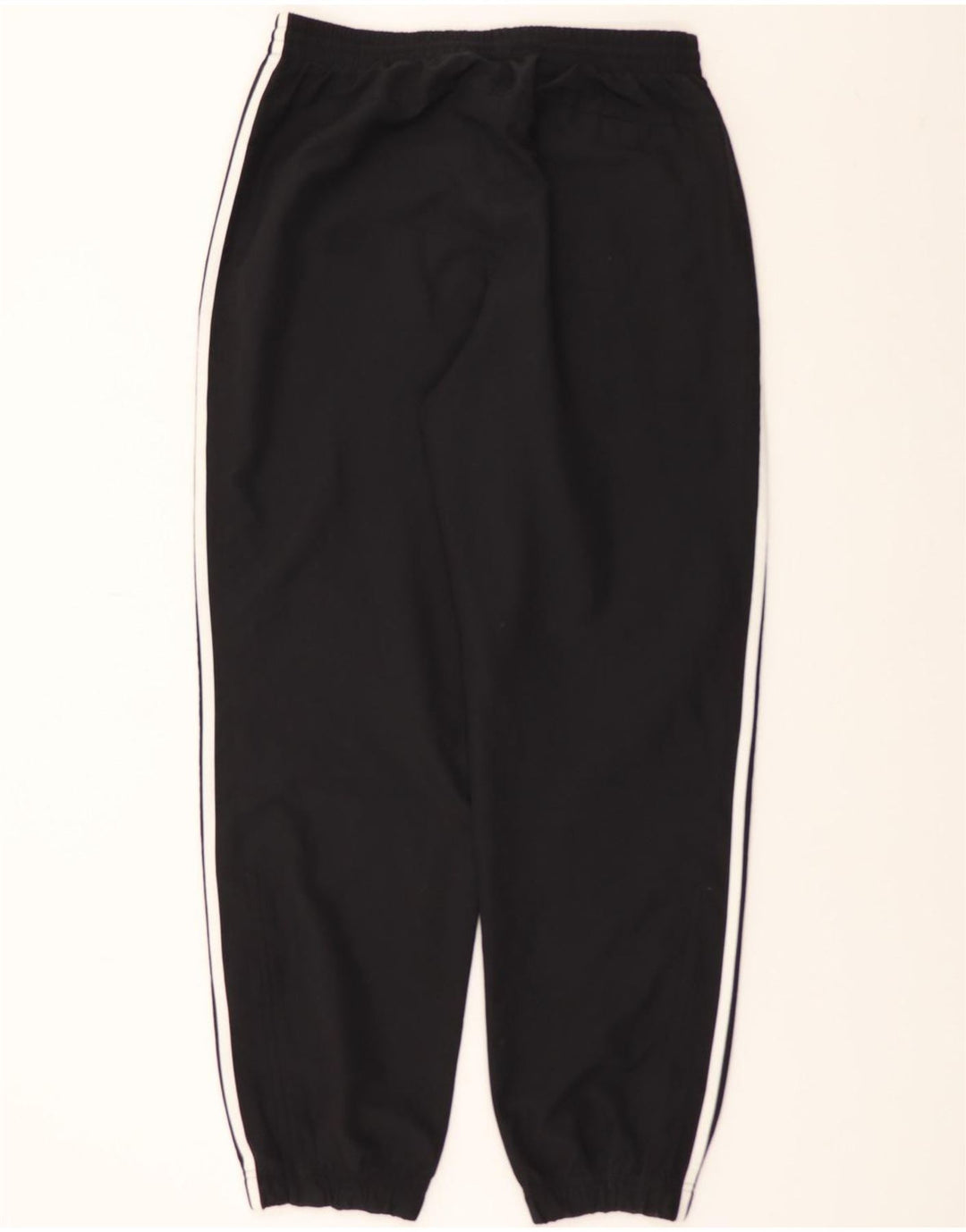 ADIDAS Mens Tracksuit Trousers Joggers Large Black Polyester