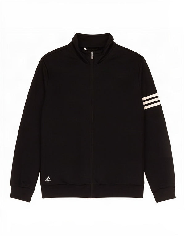 Adidas Mens Tracksuit Top Jacket 2XL Black Polyester