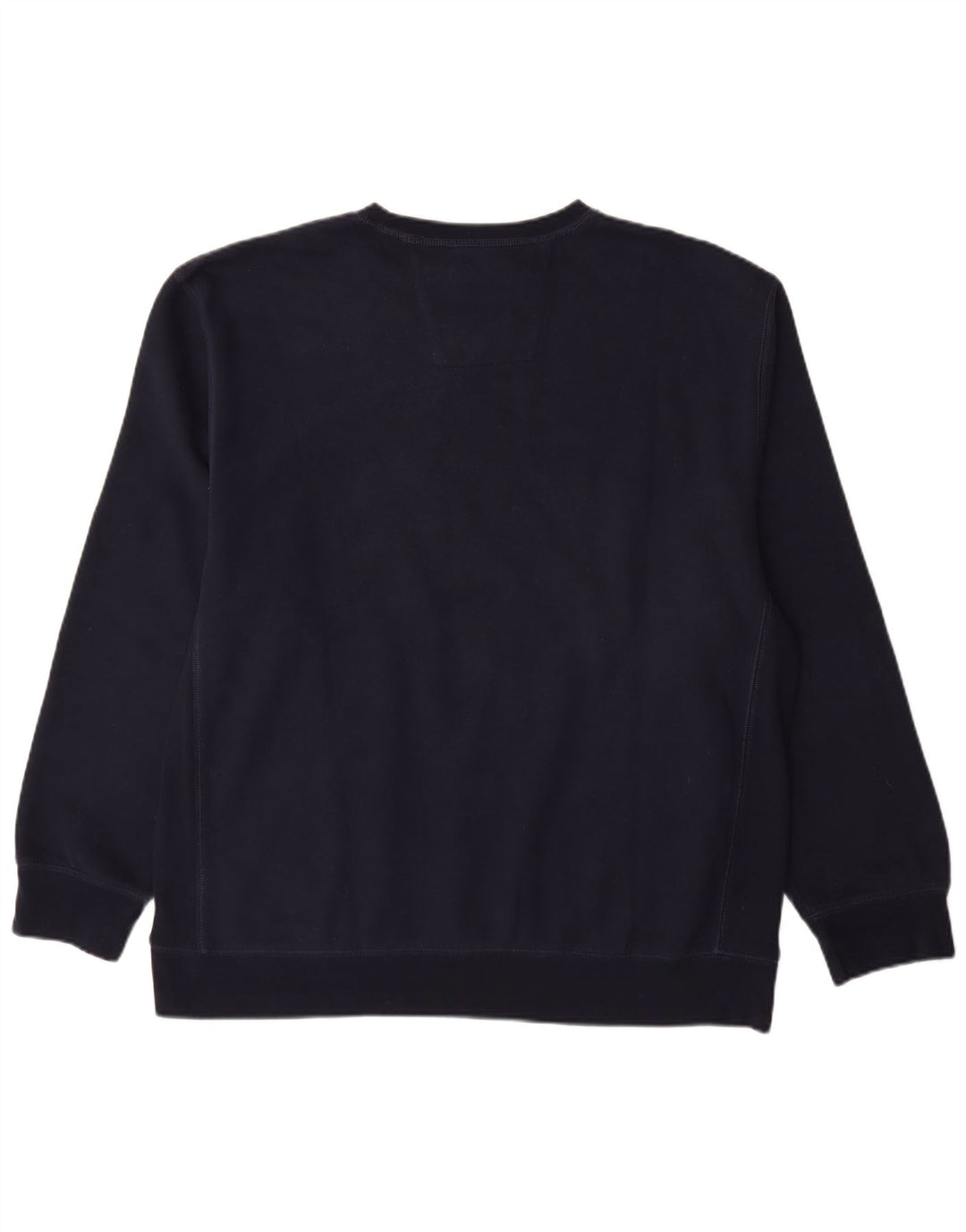 NAUTICA Mens Sweatshirt Jumper 2XL Navy Blue Cotton