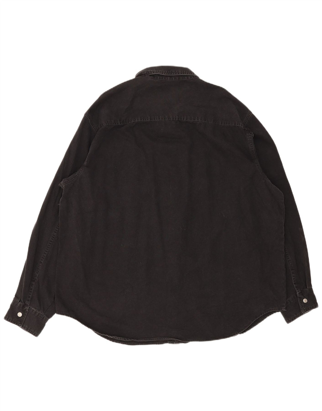 Levi's Mens Denim Shirt 2XL Black Cotton