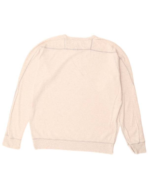 Diesel Mens Sweatshirt Jumper XL Grey Cotton