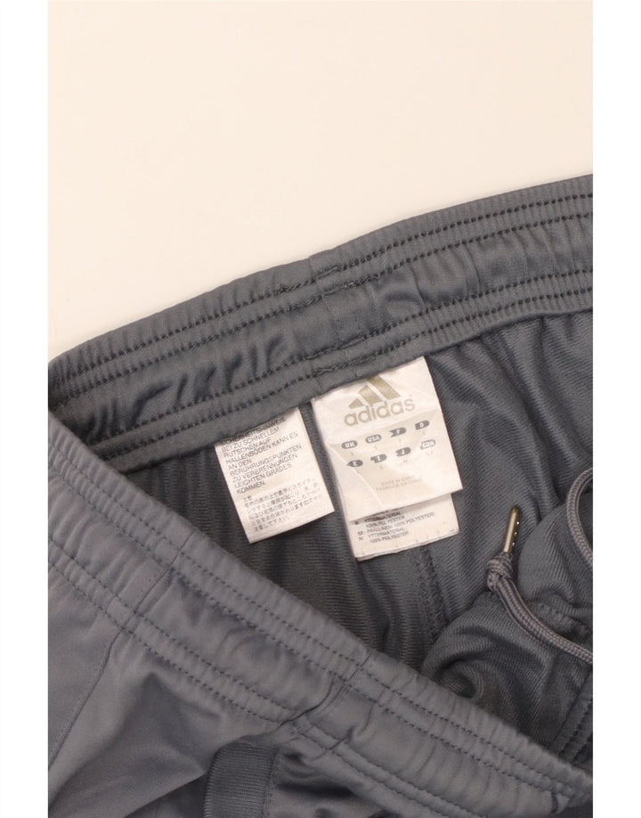 Adidas Mens Tracksuit Trousers Small  Grey Polyester