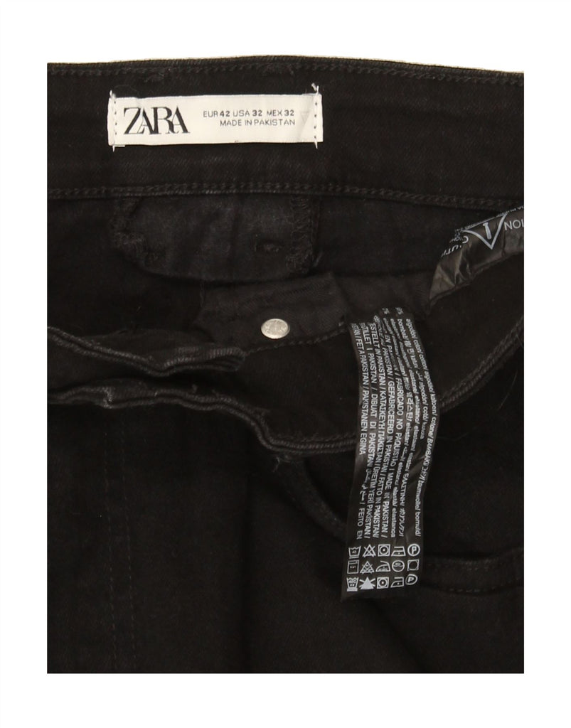 ZARA Mens Skinny Jeans  W32 L26 Black Cotton Vintage Zara and Second-Hand Zara from Messina Hembry 