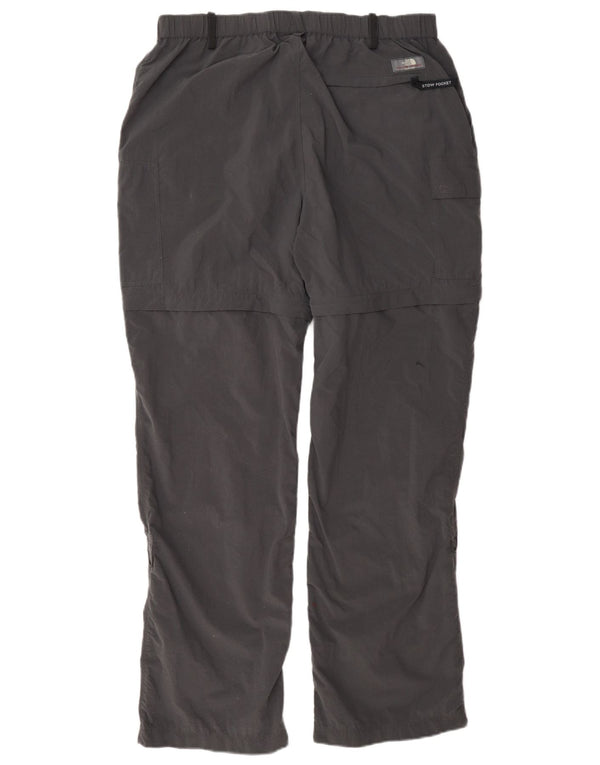 The North Face Womens Straight Cargo Trousers Large W32 L31 Grey Nylon