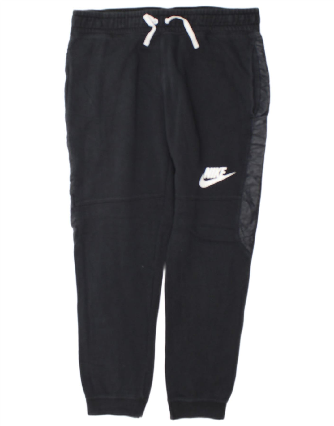 Nike Mens Tracksuit Trousers Joggers Large Navy Blue Cotton