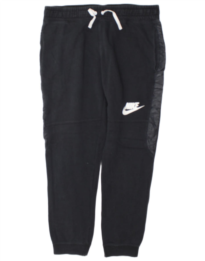 Nike Mens Tracksuit Trousers Joggers Large Navy Blue Cotton