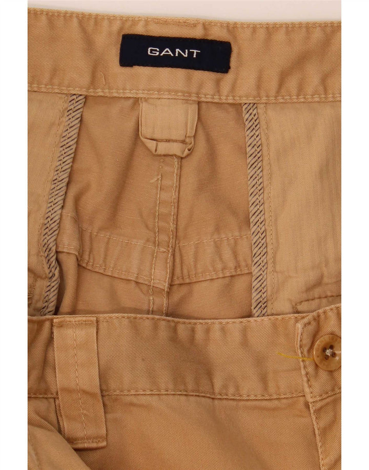 Gant Mens Cargo Shorts W36 Large Beige Cotton