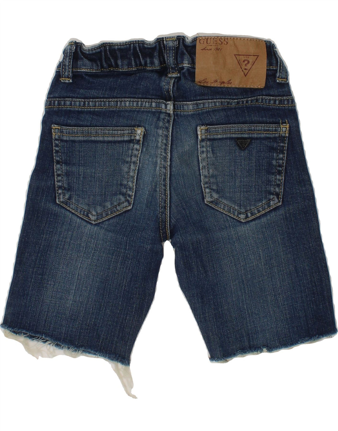 GUESS Boys Denim Shorts 3-4 Years W18  Blue Cotton Vintage Guess and Second-Hand Guess from Messina Hembry 
