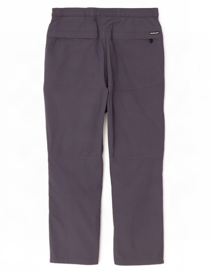 Rohan Womens Straight Casual Trousers Medium W30 L29 Grey Polyamide