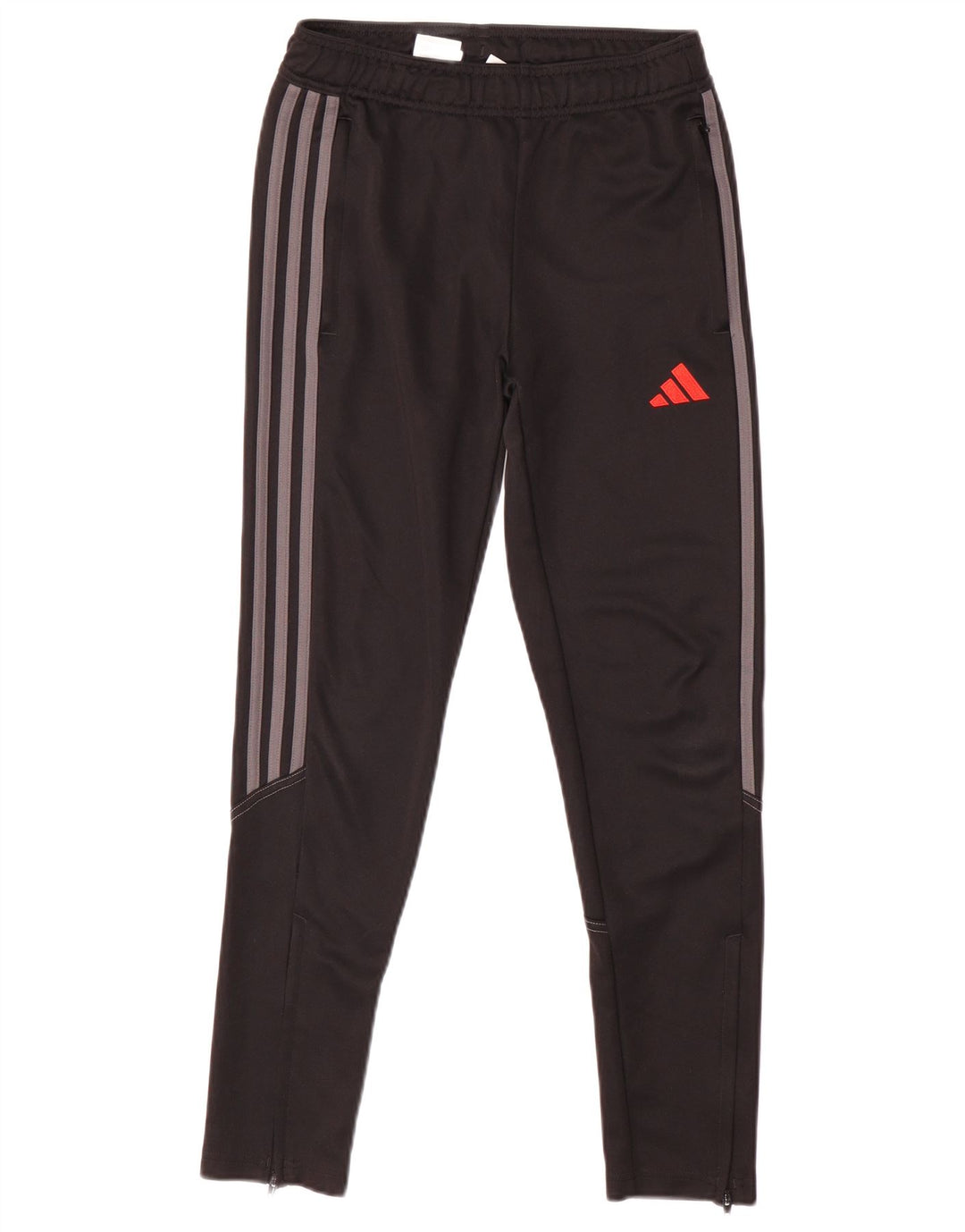 Adidas Boys Aeroready Tracksuit Trousers 11-12 Years Black Polyester