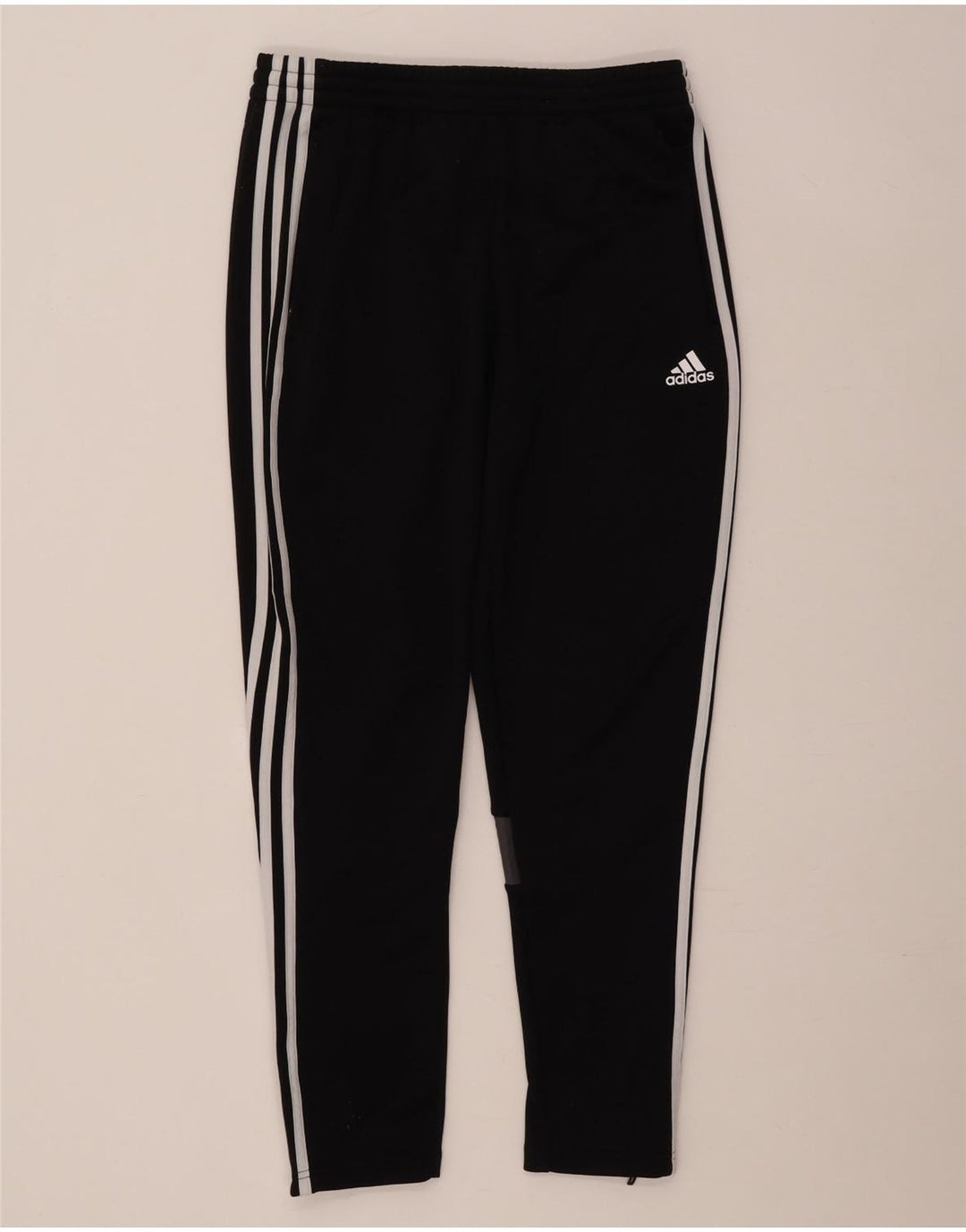 Adidas Mens Climalite Tracksuit Trousers Medium Black Polyester