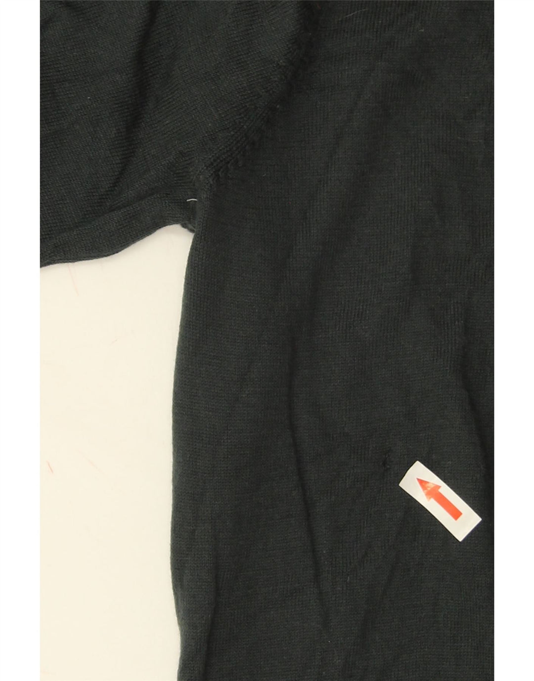 Marks & Spencer Mens Zip Neck Jumper Sweater Large Green Merino Wool