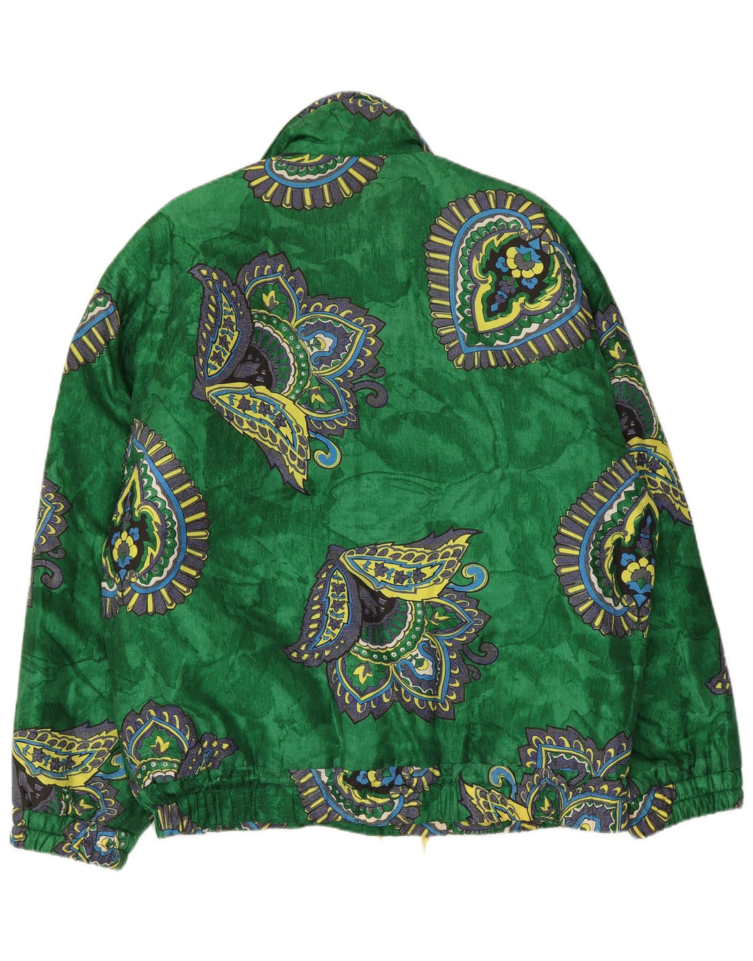 HEAD Mens Graphic Anorak Jacket UK 40 Large Green Paisley