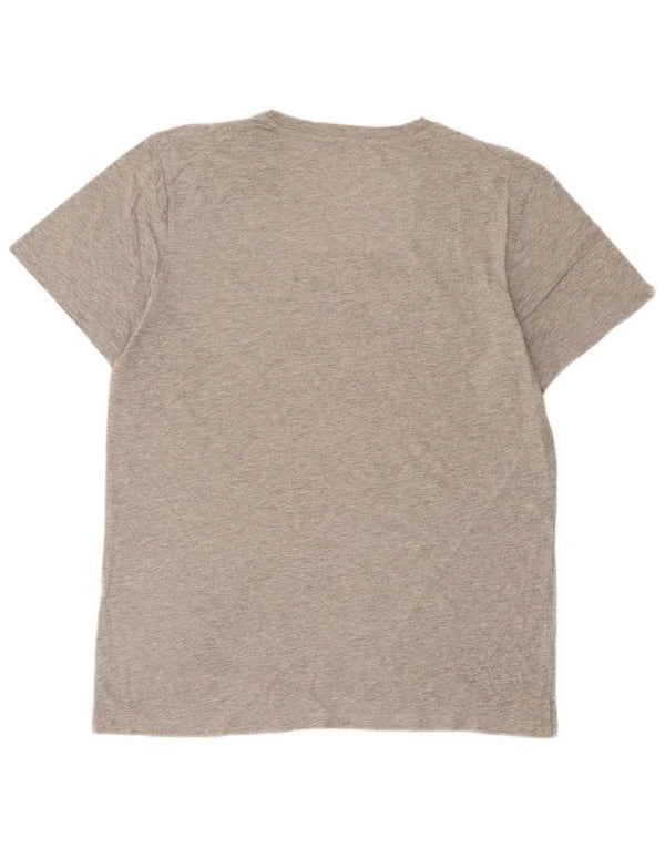 Jack & Jones Mens Graphic T-Shirt Top Medium Grey