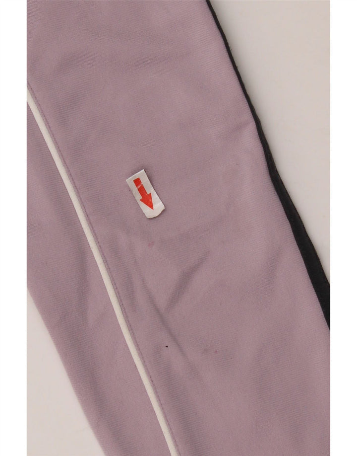 Adidas Girls Tracksuit Top Jacket 13-14 Years Purple Polyester