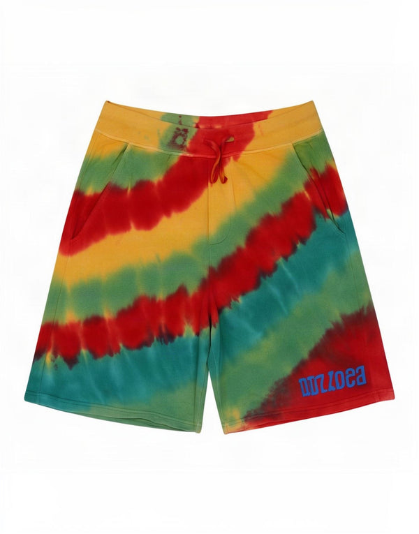 Dsquared2 Boys Graphic Sport Shorts 15-16 Years Multicoloured Tie Dye