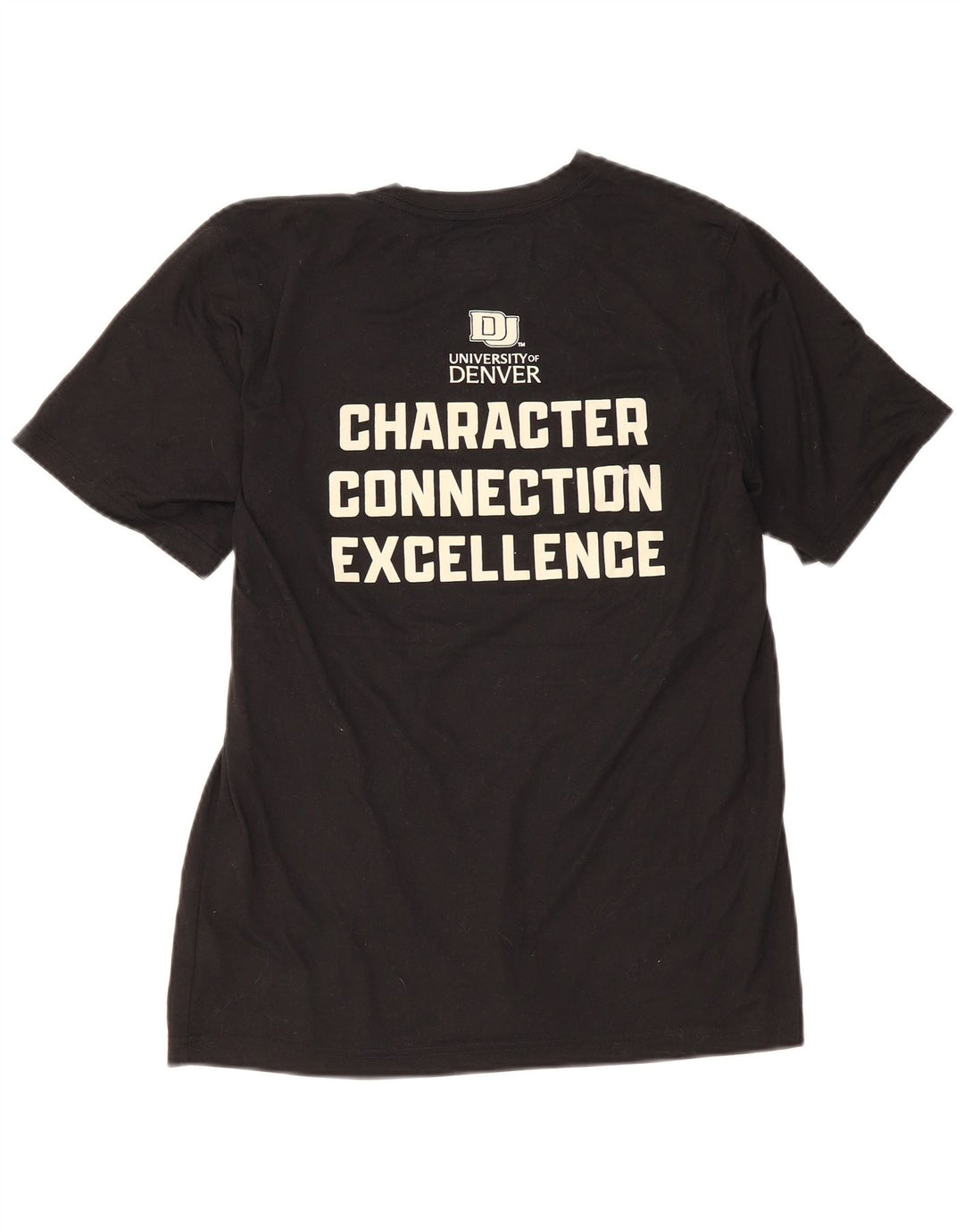 New Balance Mens Graphic T-Shirt Top Large Black Polyester