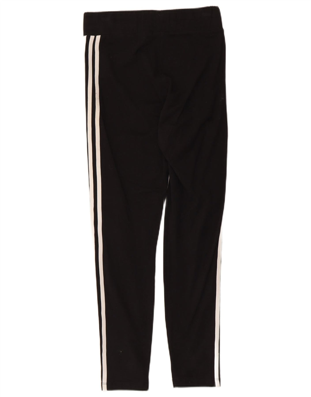 Adidas Womens Leggings UK 12 Medium Black Cotton