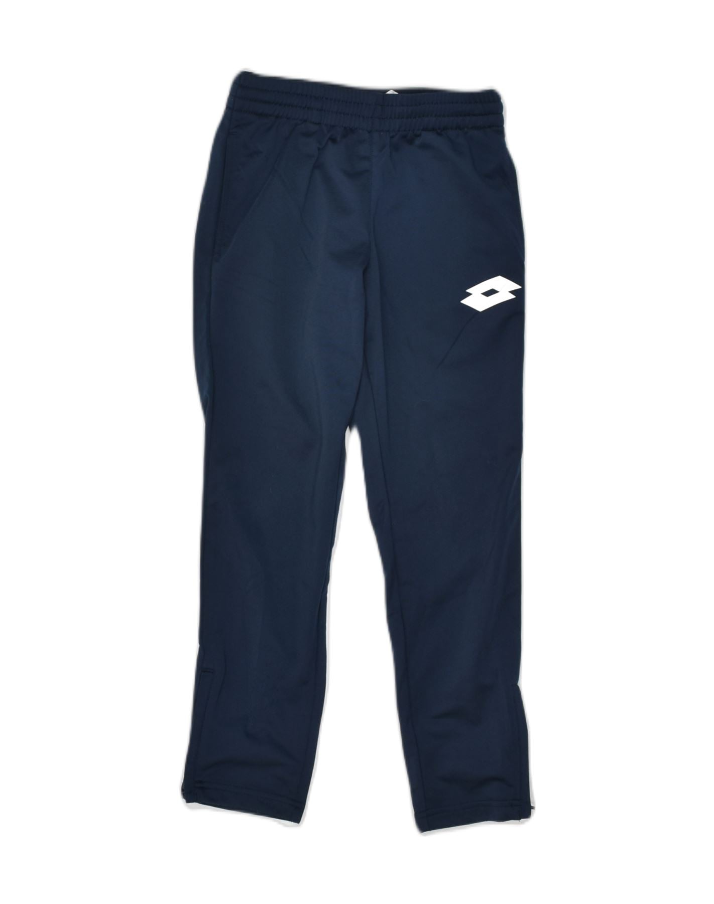 LOTTO Boys Tracksuit Trousers 6 7 Years XS Navy Blue Polyester