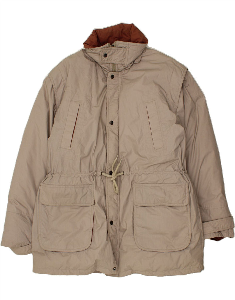 PERSEVERE Mens Padded Jacket UK 42 XL Grey Polyester Vintage Persevere and Second-Hand Persevere from Messina Hembry 