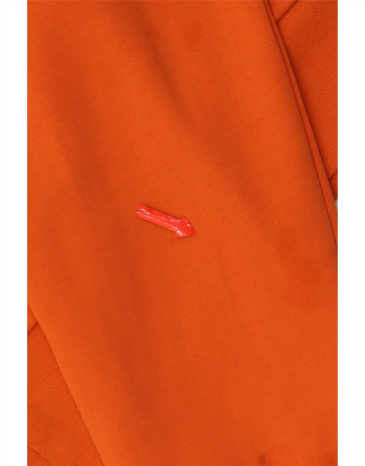 Polo Ralph Lauren Womens Oversized Sweatshirt Jumper UK 14 Medium Orange