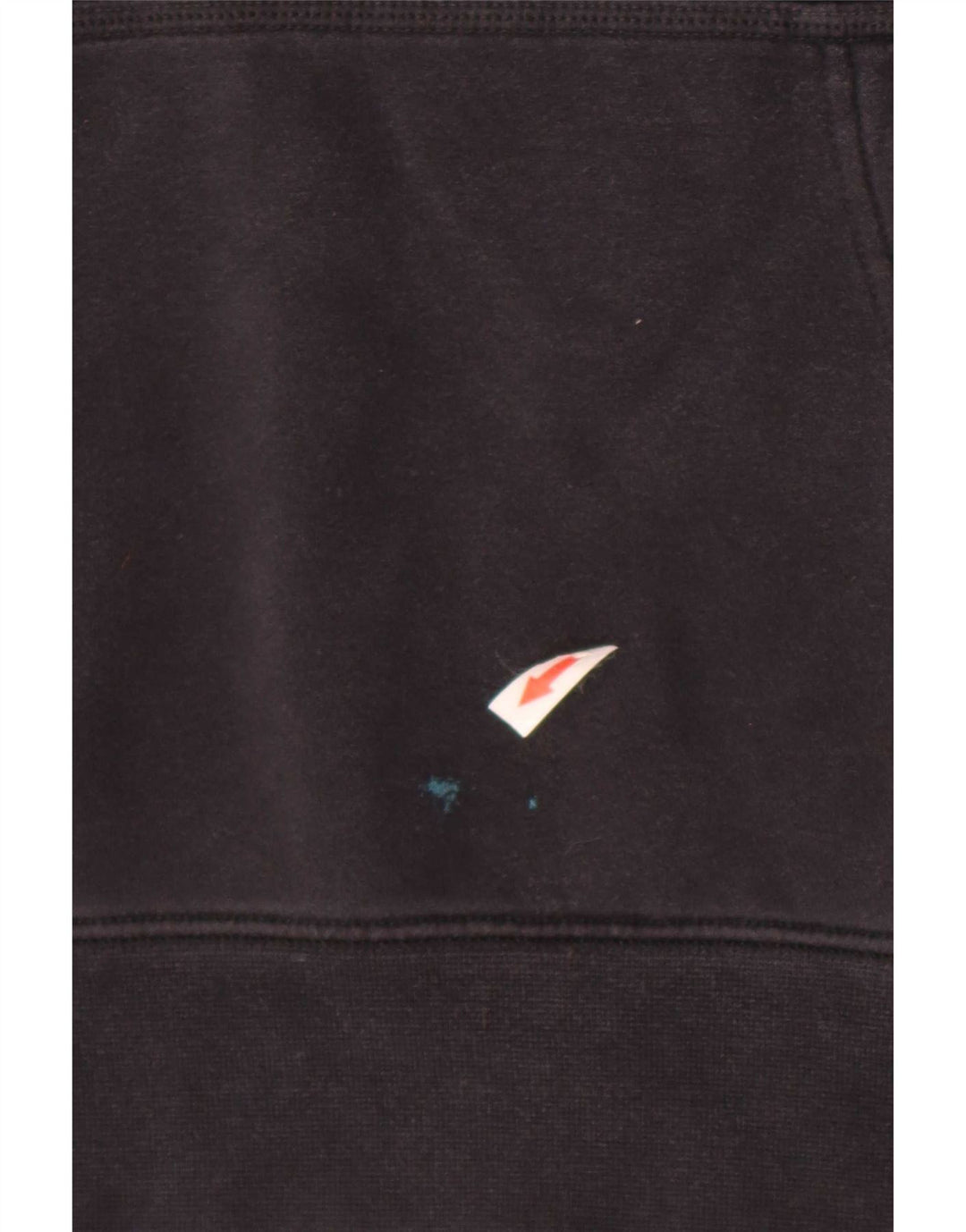 Nike Mens Graphic Hoodie Jumper Large Black Polyester