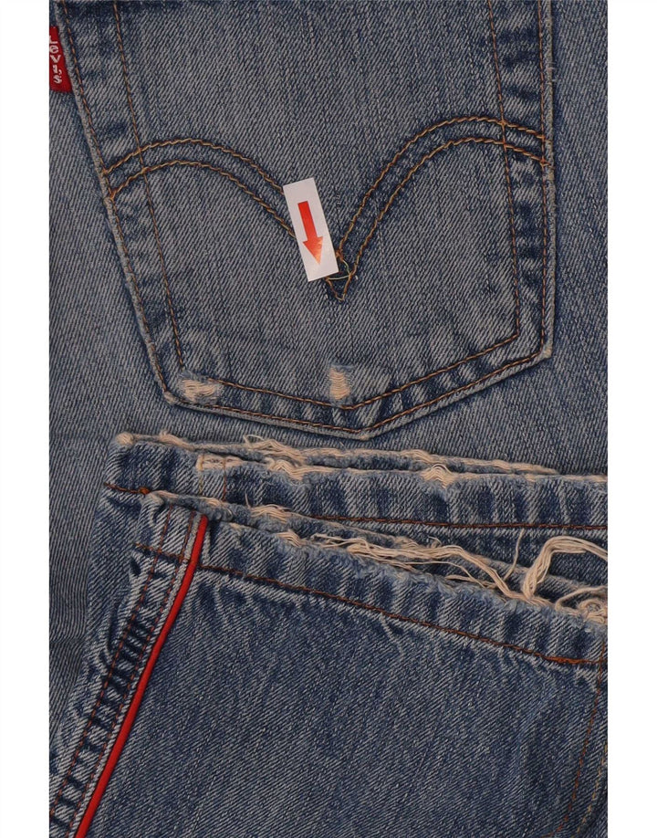 Levi's Womens Slim Jeans W30 L32 Blue Cotton