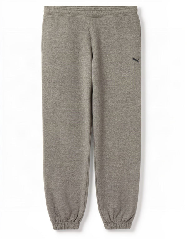 Puma Womens Tracksuit Trousers Joggers UK 10 Small Grey Flecked Cotton
