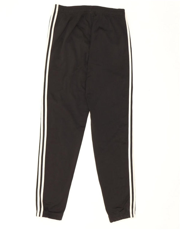 Adidas Mens Tracksuit Trousers Joggers Small Black Polyester