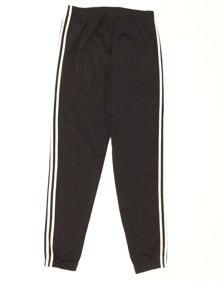 Adidas Mens Tracksuit Trousers Joggers Small Black Polyester