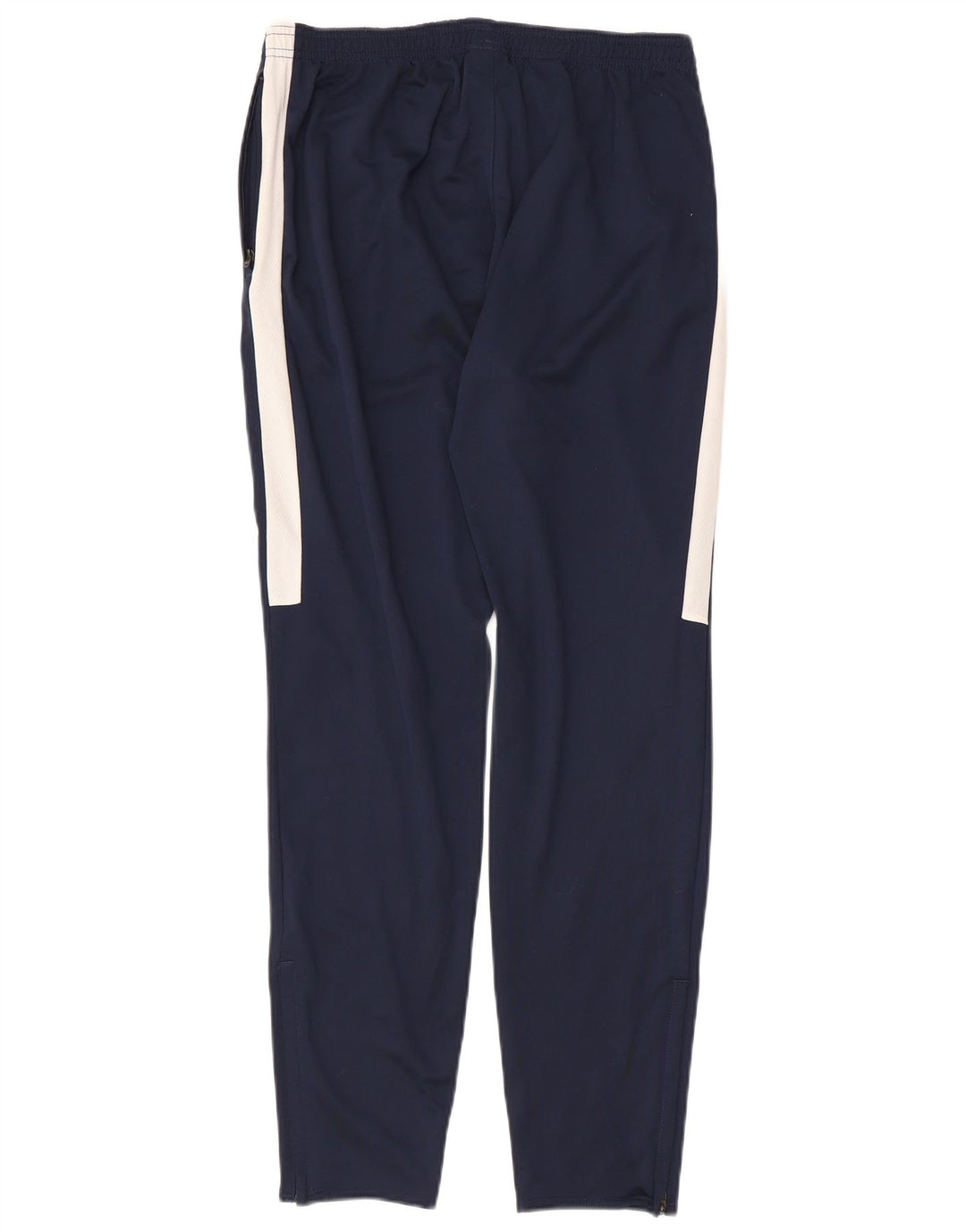 NIKE Mens Dri Fit Tracksuit Trousers Medium  Navy Blue Colourblock