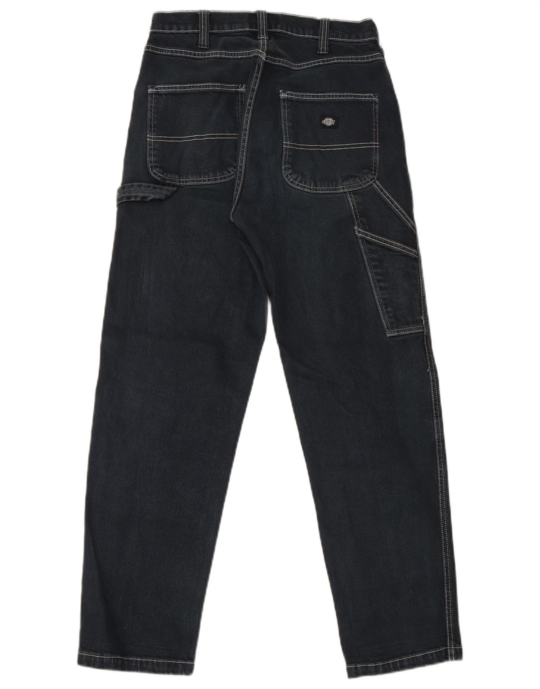 Dickies Mens Cargo Slim Jeans W26 L28 Black Cotton