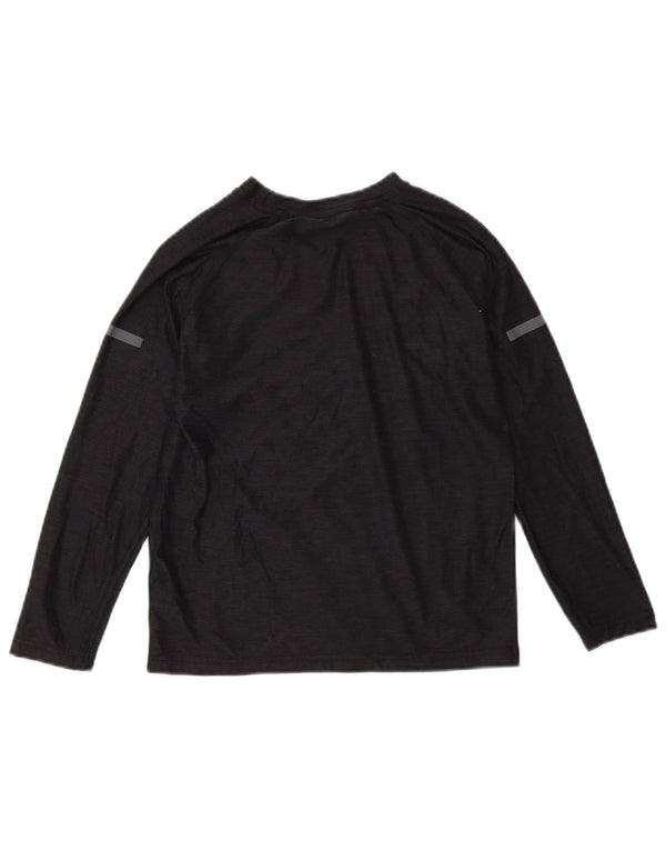 Russell Athletic Boys Dri-Power Top Long Sleeve 6-7 Years Small Black