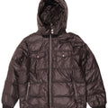 Lotto Mens Hooded Padded Jacket UK 44 2XL Black Polyester