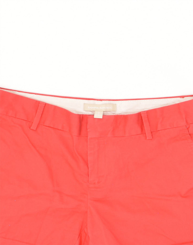 BANANA REPUBLIC Womens Chino Shorts W30 Medium Red Cotton | Vintage Banana Republic | Thrift | Second-Hand Banana Republic | Used Clothing | Messina Hembry 