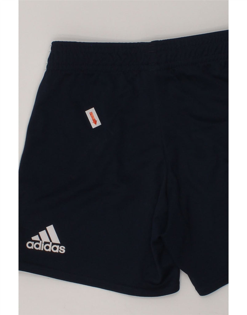 ADIDAS Boys Sport Shorts 3-4 Years Navy Blue Polyester | Vintage Adidas | Thrift | Second-Hand Adidas | Used Clothing | Messina Hembry 