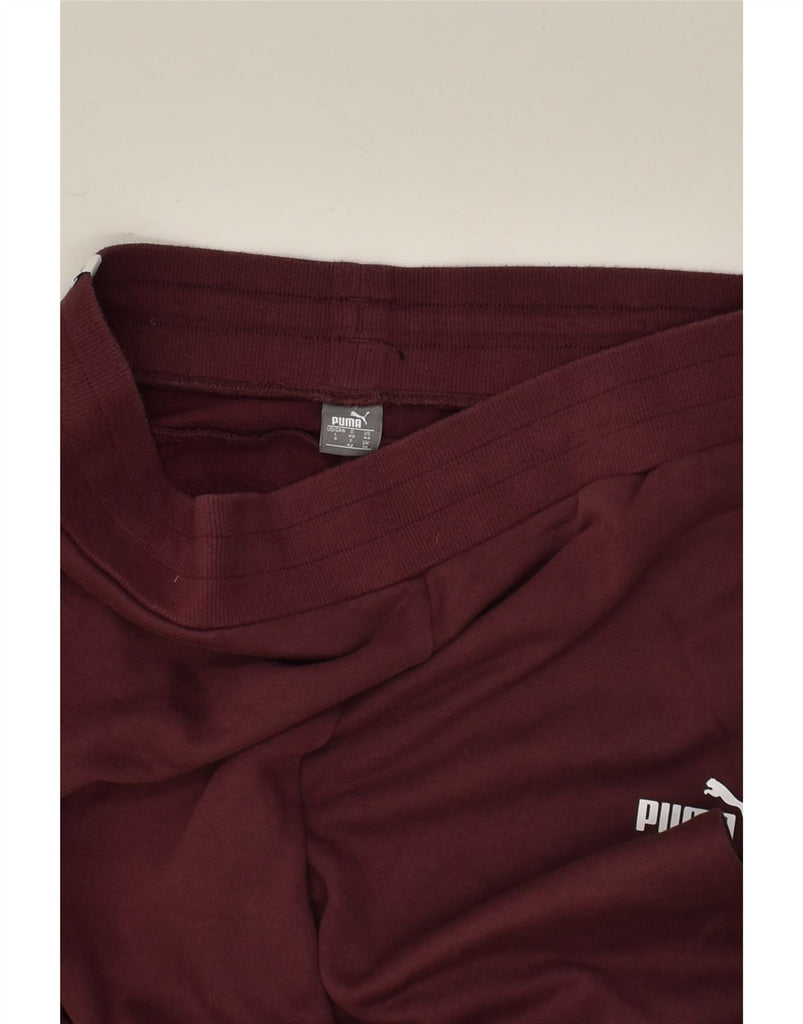 PUMA Womens Tracksuit Trousers Joggers UK 14 Large Brown Cotton | Vintage Puma | Thrift | Second-Hand Puma | Used Clothing | Messina Hembry 